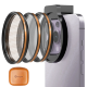 Комплект светофильтров FotorGear Pro II Cinematic Bundle 58мм (3шт)  + phone adapter - Изображение 242088