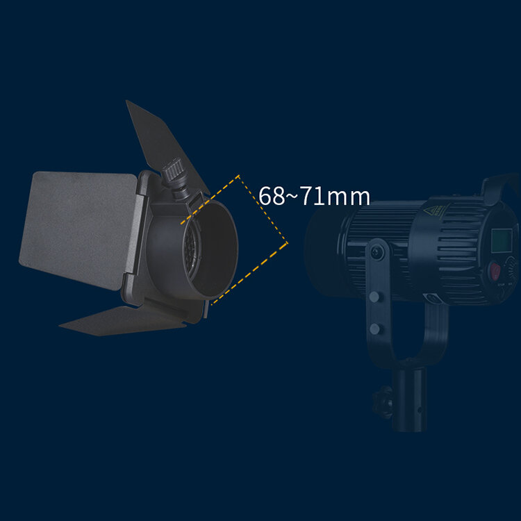 

Светоформирующая насадка NiceFoto SN-32 Barndoor kit для BJ-600A/BJ-600B 68095