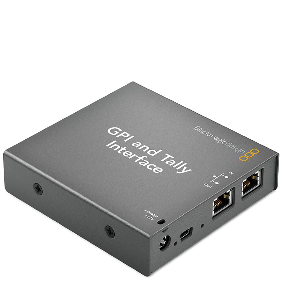 Интерфейс Blackmagic GPI and Tally Interface 