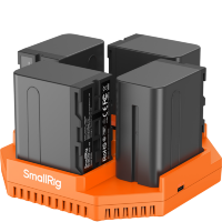 Артикул: 83389. 4 аккумулятора NP-F970 + зарядное устройство SmallRig 4834