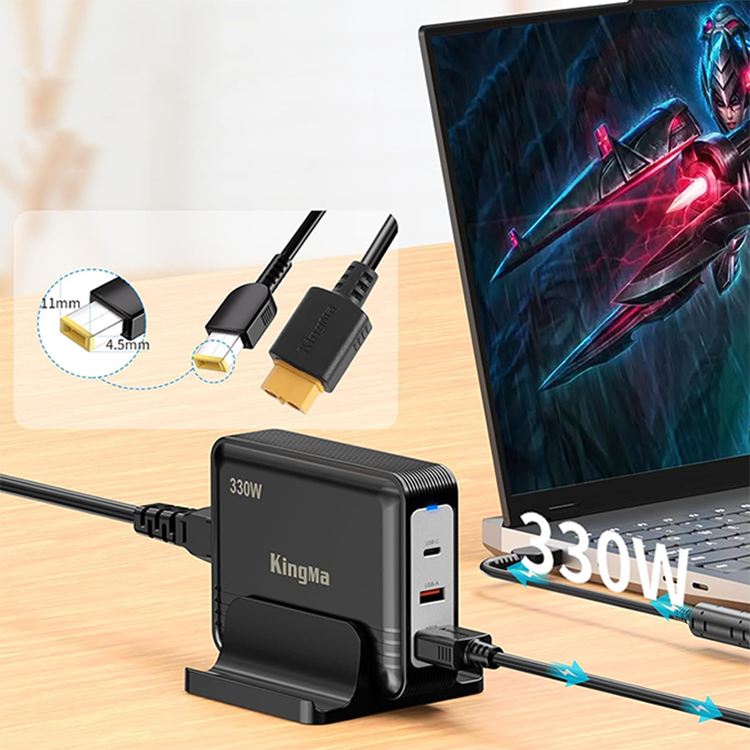 

Кабель KingMa XT60 - DC11/4.5 330Вт для Lenovo Legion Pro 9 XT-LN1145-330W