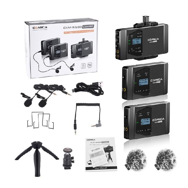 

Радиосистема CoMica CVM-WS60 UHF (RX+2TX) CVM-WS60 COMBO