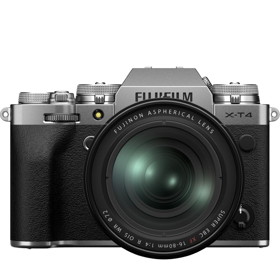 Беззеркальная камера Fujifilm X-T4 Kit Fujinon XF 16-80mm F4 R OIS WR Серебро 