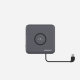 Внешний аккумулятор с беспроводной зарядкой Momax Q.Power Plug PD Чёрный - Изображение 112796