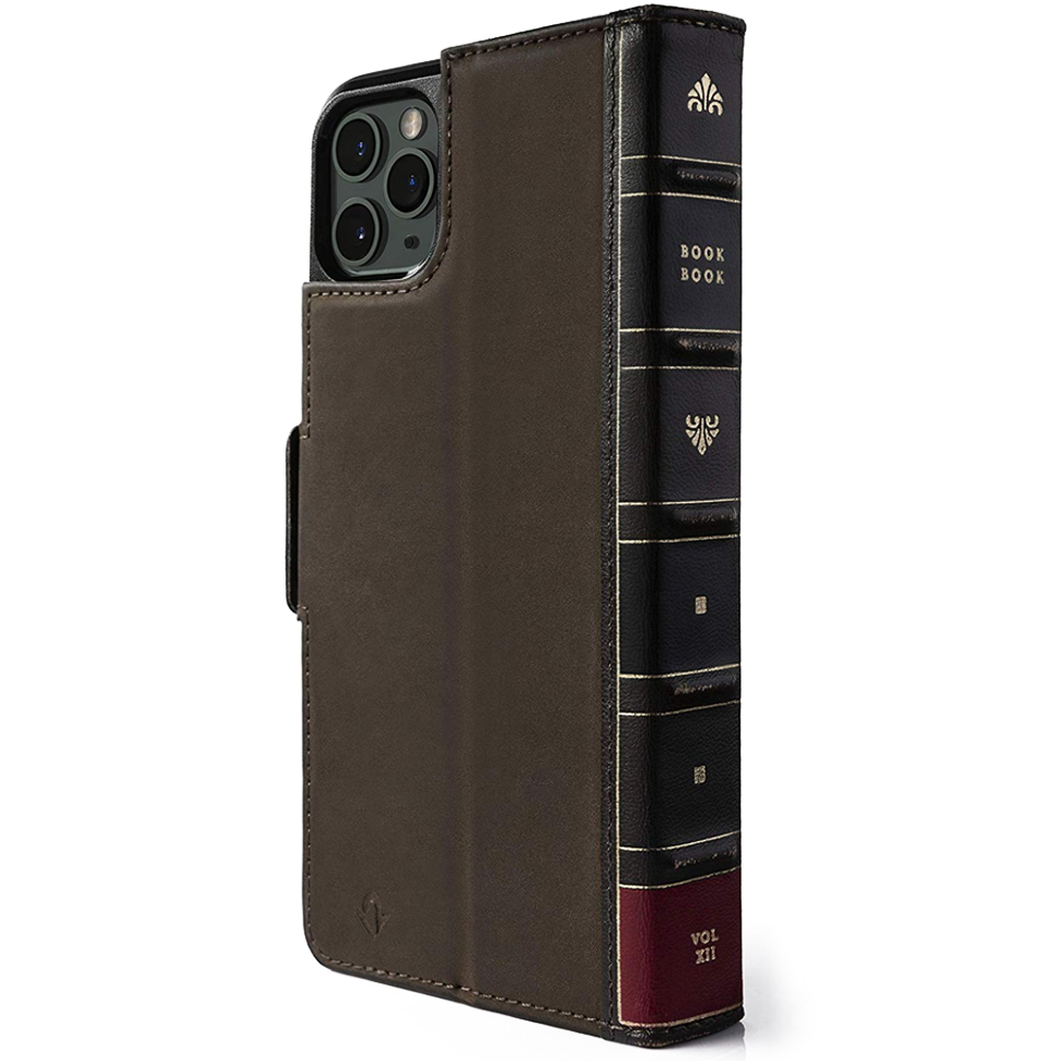 Чехол-книжка Twelve South BookBook Vol 2 для iPhone 11 Pro Коричневый 