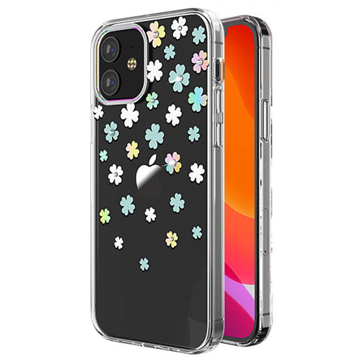 

Чехол PQY Lucky для iPhone 12 mini Clover Kingxbar IP 12 5.4