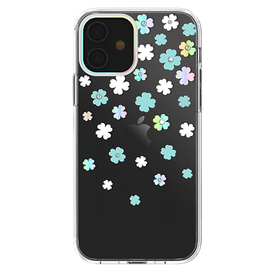 Чехол PQY Lucky для iPhone 12 mini Clover 
