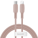 Кабель Baseus Colourful Type-C - Lightning 18W 1.2м Розовый - Изображение 156033