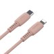 Кабель Baseus Colourful Type-C - Lightning 18W 1.2м Розовый - Изображение 156042