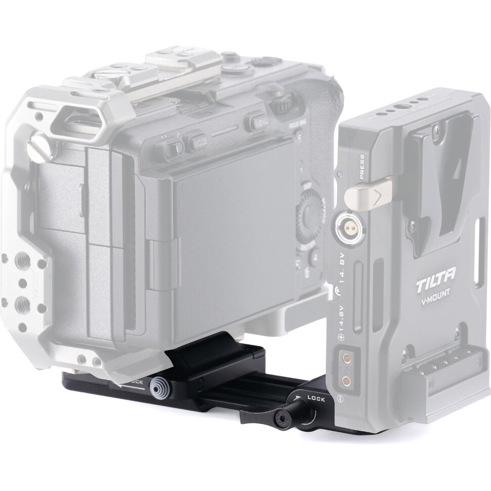 Быстросъёмное крепление Tilta Adjustable ARCA Receiver Quick Release Plate Kit