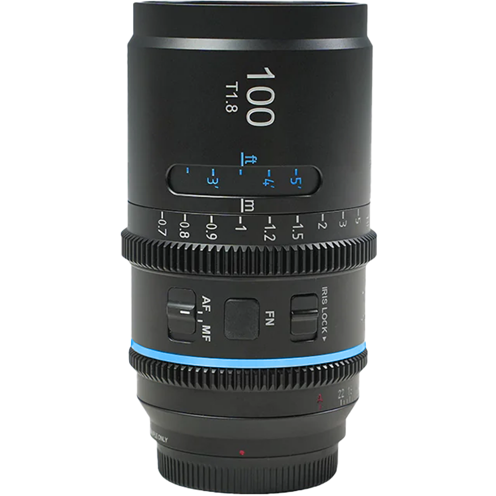 Объектив Sirui Astra 100mm T1.8 FF AF Anamorphic 1.33x E-mount (Blue flare) 