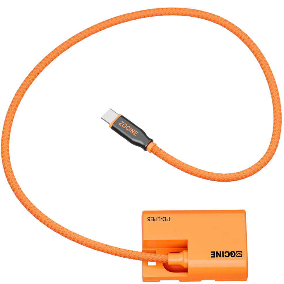 Адаптер питания ZGCine LP-E6 - Type-C (Уцененный кат.А) 