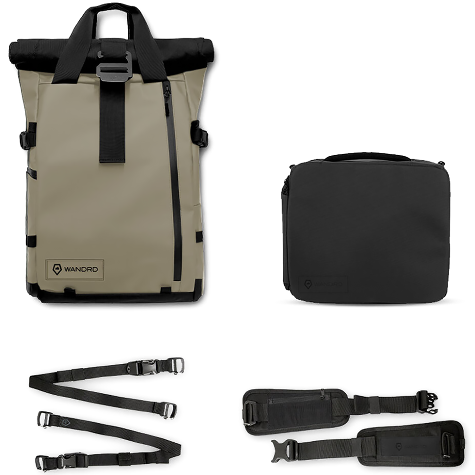 Рюкзак WANDRD PRVKE 31L Бежевый Photography Bundle 
