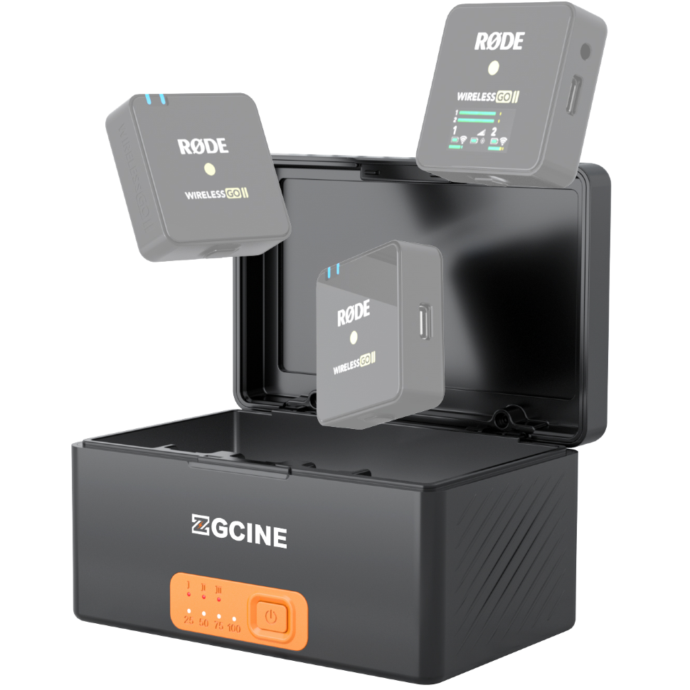 Зарядный кейс ZGCine ZG-R30 Pro для RODE Wireless GO/GO II 
