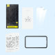 Стекло Baseus All-Tempered-Glass 0.4mm для iPhone 14 Plus/13 Pro Max - Изображение 200497