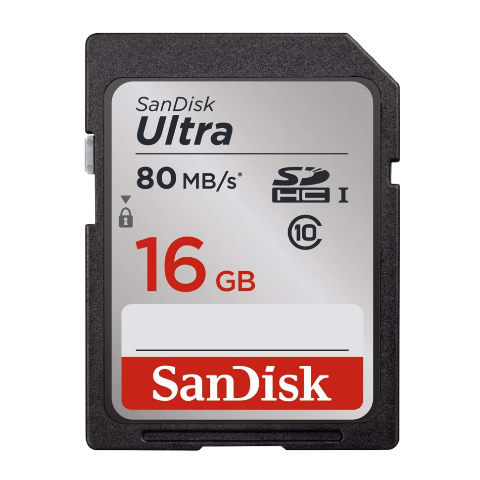 Карта памяти SanDisk Ultra SDHC UNC 16Gb UHS-I U1 Class10 