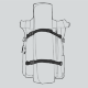 Дополнительные ремни WANDRD Premium Accessory Straps Синие - Изображение 207170