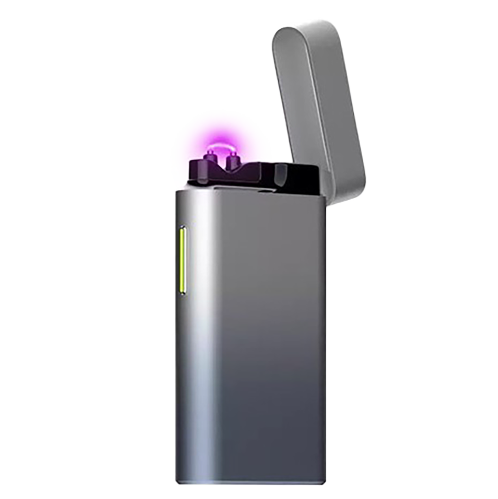 Электронная зажигалка Beebest Plasma Arc Lighter L400 Серая 
