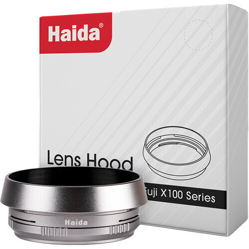 Бленда Haida Lens Hood для Fujifilm X100 Series Серебро 55783