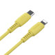Кабель Baseus Colourful Cable Type-C - Lightning 18W 1.2м Жёлтый - Изображение 156036