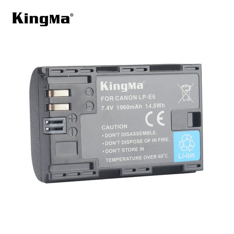 

Аккумулятор KingMa LP-E6 1960 мАч