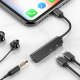 Переходник Baseus L52 Lightning - mini Jack 3.5 мм Серый - Изображение 103061