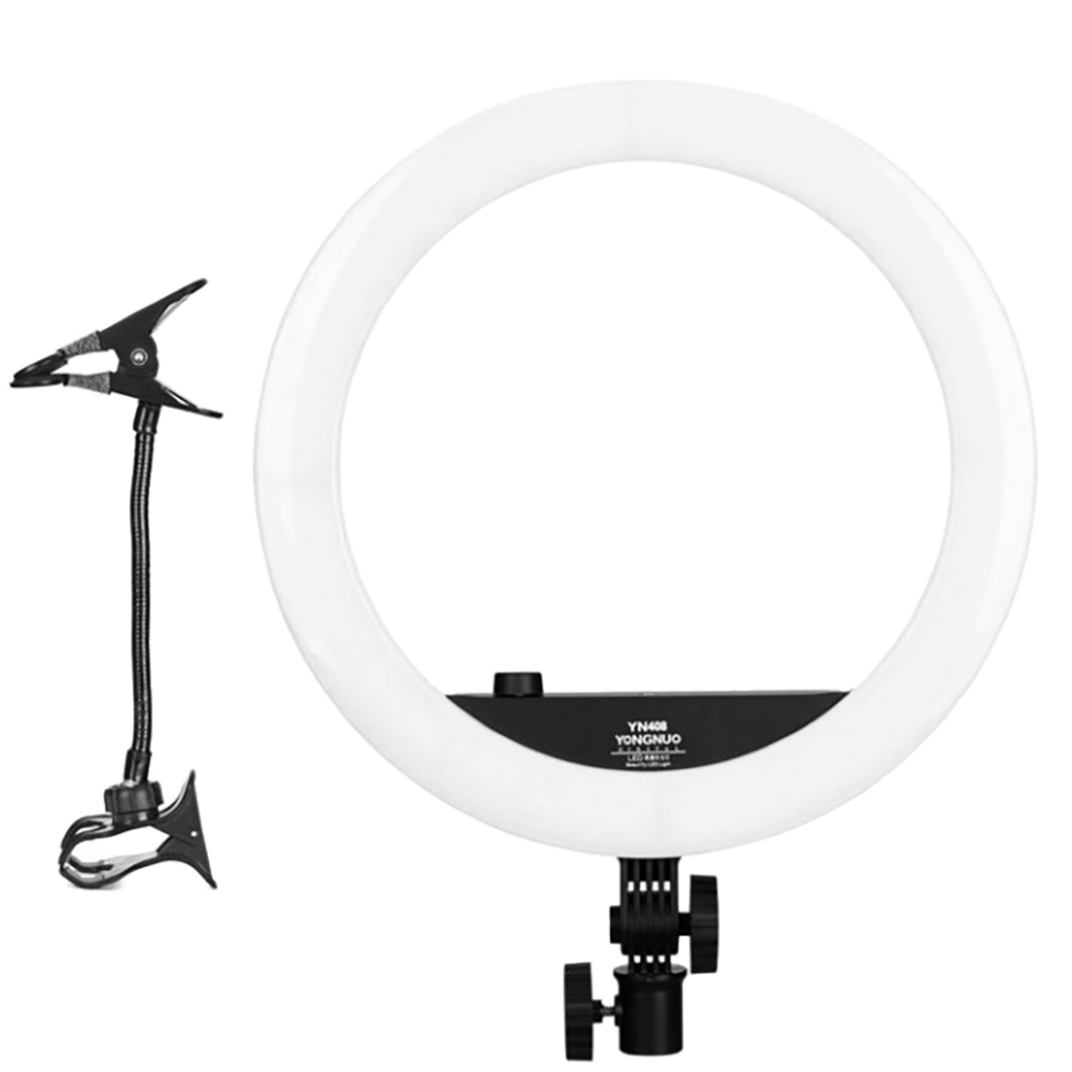 Осветитель кольцевой YongNuo YN-408 3200-5600 EU 