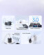 Сетевой адаптер Usams CC254 30W Dual Ports GaN Чёрный - Изображение 243161
