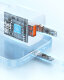 Сетевой адаптер Usams CC254 30W Dual Ports GaN Чёрный - Изображение 243163