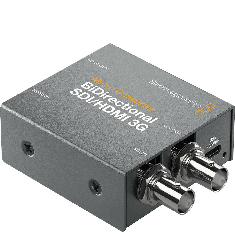 

Микро конвертер Blackmagic Micro Converter BiDirectional SDI/HDMI 3G wPSU CONVBDC/SDI/HDMI03G/PS