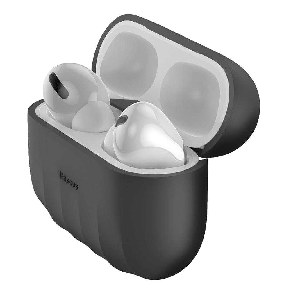 Чехол Baseus Shell pattern для Apple AirPods Pro Чёрный 