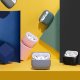 Чехол Baseus Shell pattern для Apple AirPods Pro Чёрный - Изображение 156142