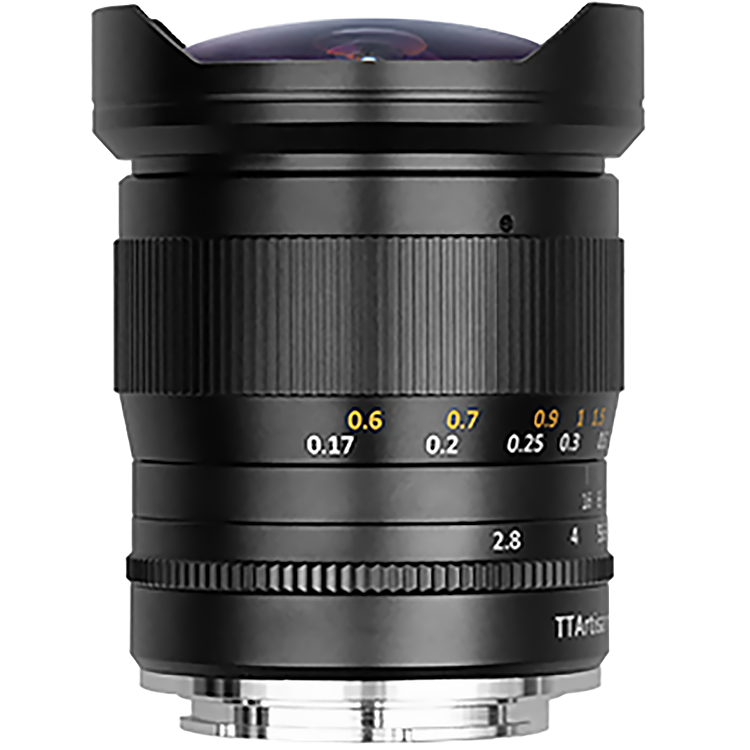 Объектив TTArtisan 11mm F2.8 Fisheye E Mount Чёрный 