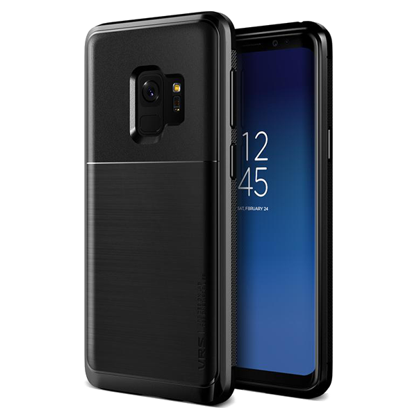 Чехол VRS Design High Pro Shield для Galaxy S9 Metal Black 