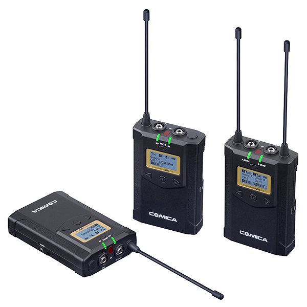 Радиосистема CoMica CVM-WM100 plus UHF (RX + 2TX) 