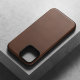 Чехол Nomad Modern Leather MagSafe для iPhone 13 Чёрный - Изображение 178168