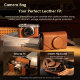 Чехол SmallRig Leather Storage Bag для Fujifilm X-E5/X100VI Чёрный - Изображение 297214