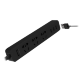 Сетевой фильтр KingMi Power Strip (3 розетки, 3 USB) Чёрный - Изображение 107470