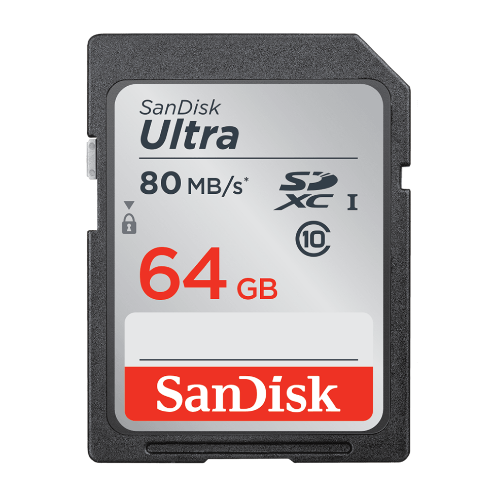 Карта памяти SanDisk Ultra SDXC UNC 64Gb UHS-I U1 Class10 