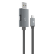 Кабель с карт-ридером Rock Space Micro USB OTG Графитовый - Изображение 47190