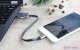 Кабель с карт-ридером Rock Space Micro USB OTG Графитовый - Изображение 47198
