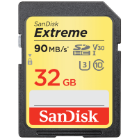 Артикул: 22693. Карта памяти SanDisk Extreme Plus SDHC 32Gb UHS-I U3
