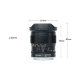 Объектив TTArtisan 11mm F2.8 Fisheye L-mount Чёрный - Изображение 159660