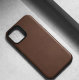 Чехол Nomad Modern Leather MagSafe для iPhone 13 Коричневый - Изображение 178181