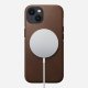 Чехол Nomad Modern Leather MagSafe для iPhone 13 Коричневый - Изображение 178185