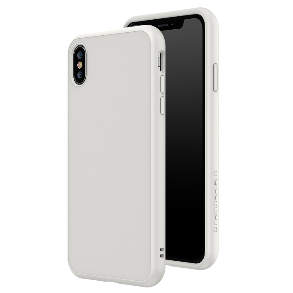 Чехол RhinoShield SolidSuit для iPhone Xs Белый 