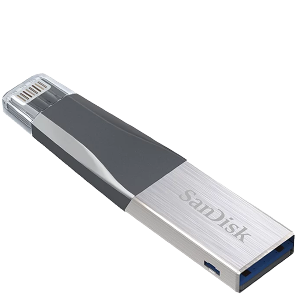 Lightning/USB флеш-накопитель Sandisk iXpand Mini 128Гб 