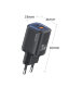 Сетевой адаптер Usams CC254 30W Dual Ports GaN Фиолетовый - Изображение 243269