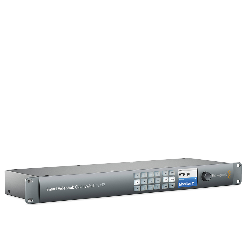 Коммутатор Blackmagic Smart Videohub CleanSwitch 12x12 