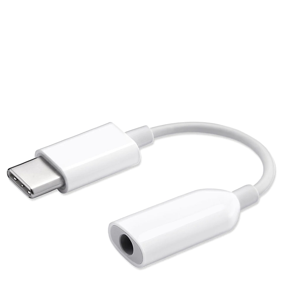 Аудио переходник Xiaomi Mi Type-C to 3.5 mm Headphone Adapter Белый 